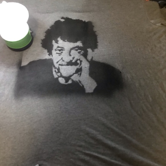 Smoke Vonnegut Stencil Tee - Picture 2 of 2